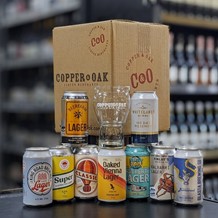 Copper & Oak Lager Mix 9 & Glass Cube